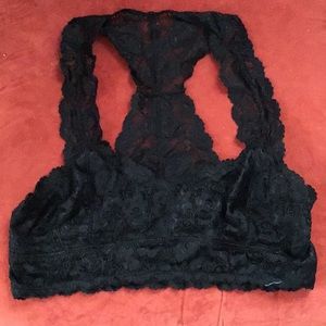 Black Razor back Bralette